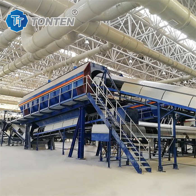 Ev Çöpü Sıralama Makinesi Eski Mutfak Çöp Ayrımcılığı Fabrikası