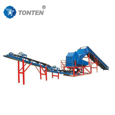 Atık metal kırıcı Ezme ekipmanları Büyük giriş darbe kırıcı