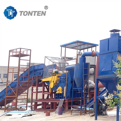 Atık metal kırıcı çok fonksiyonel metal kırıcı atık parçalayıcı makine