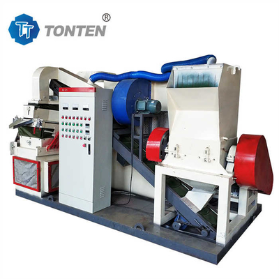 Atık tel geri dönüşüm üretim hattı Tel bakır plastik ayırıcı makinesi