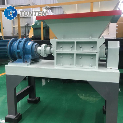 Tek şaftlı parçalayıcı Endüstriyel PE boru kauçuk parçalayıcı Metal hurda KT tahta