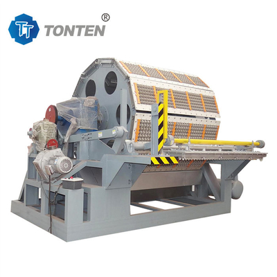 Otomatik Meyve Yumurta Tepsisi Yapma Makinesi Pulp Plate Yapma Makinesi 32kw