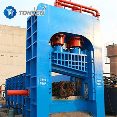 Tam otomatik hurda çelik makas makinesi Gantry makasları İnşaat endüstrisi