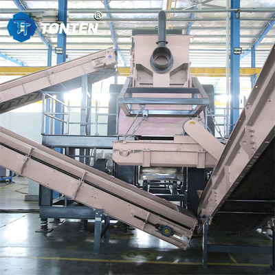 Tam otomatik atık metal ayırma makinesi geri dönüşüm üretim hattı