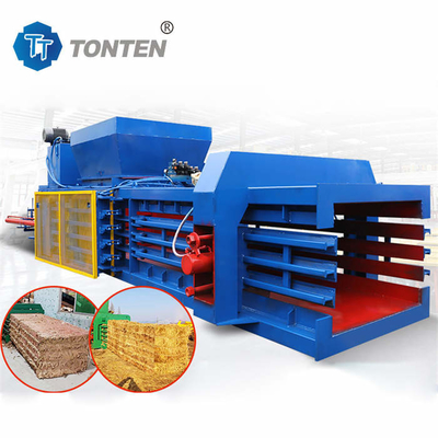 Hidrolik Baler Makinesi Mineral Su Şişesi Dokunulmamış Plastik Baler Makinesi