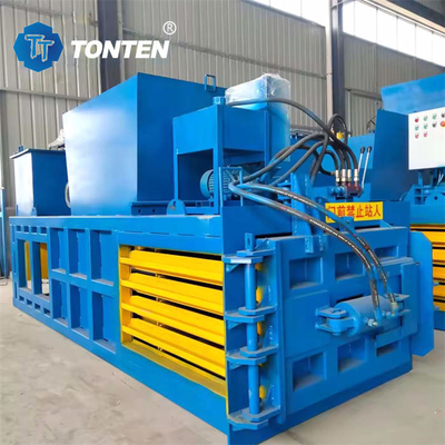 Hidrolik Baler Makinesi Mineral Su Şişesi Dokunulmamış Plastik Baler Makinesi