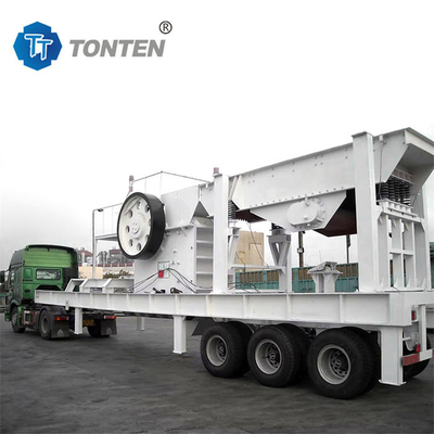 Mobil Taş Çene Mürettebatı Dizelli kireçtaşı Mürettebatı