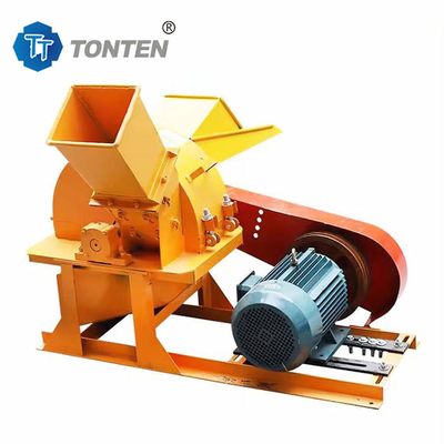 Bambu Atık Ahşap Çöpeç Makinesi Saman Kuru Ve Islak 3kw