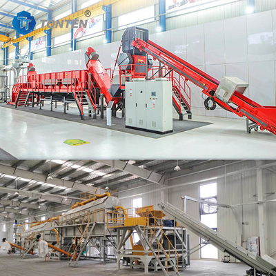 Atık Lityum Otomobil Bataryası Geri Dönüştürme Makinesi Ekipmanı Fabrikası 110kw