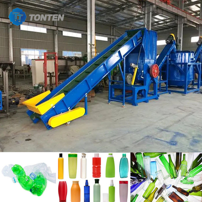 Plastik ezme geri dönüşüm üretim hattı Plastik temizleme geri dönüşüm ekipmanları