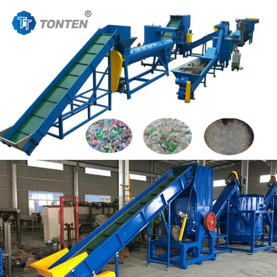 PET şişe geri dönüşüm yıkama hattı atık plastik geri dönüşüm makinesi