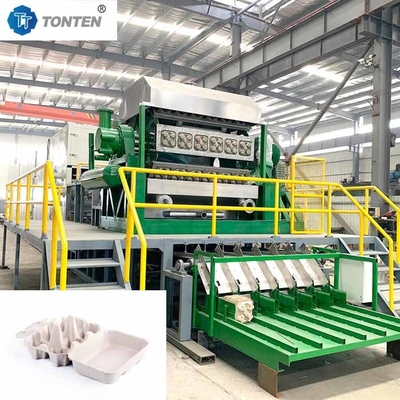 Pulp Molding Yumurta Tepsisi Makinesi Yumurta Tepsisi Üretim Hatı Kağıt Formasyon Makinesi