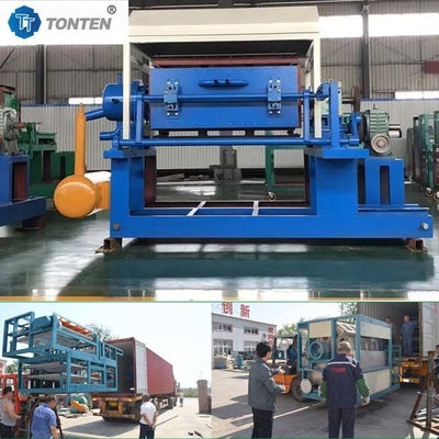 Yumurta Tepsisi Formlama Makinesi Kağıt Pulp Yumurta Tepsisi Kahve Tepsisi Yapma Makinesi