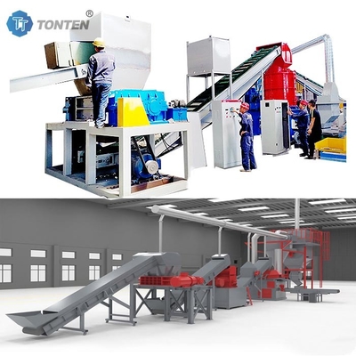 Ev Elektrik Aygıtları için Atık Çöp parçalama makinesi 130KW
