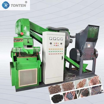 Kablo Atık Tel Geri Dönüştürme Makinesi Bakır Granulatör Pirinç Makinesi