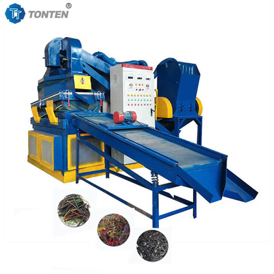 Kablo Atık Tel Geri Dönüştürme Makinesi Bakır Granulatör Pirinç Makinesi