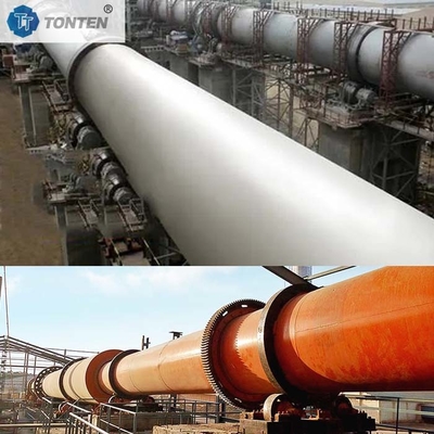 Kalsilasyon için metalürjik kimyasal çimento döner fırın üretim hattı