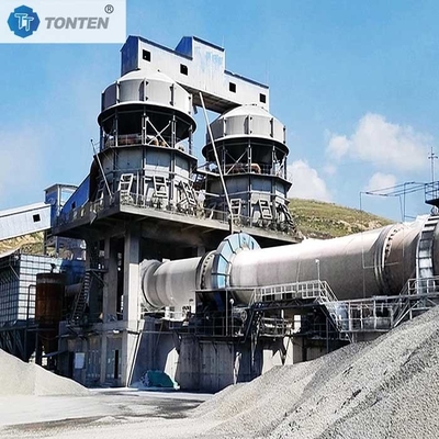 Titanyum Dioksit Çimento Manyetik Çimento Fabrikasındaki Döner Fırın Fırını