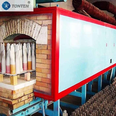 Termal Elektrikli Tünel Çömlek İtme Plak Çömlek Ekipmanı Atmosfer 220W