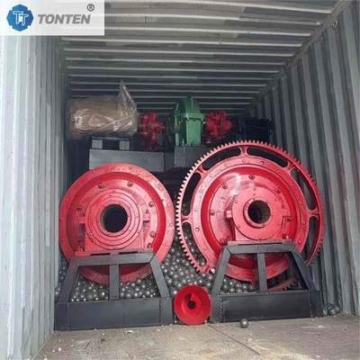 Alüminyum Toz Mineral İşleme Ekipmanı kireç demir cevheri öğütme topu değirmen 900x3000