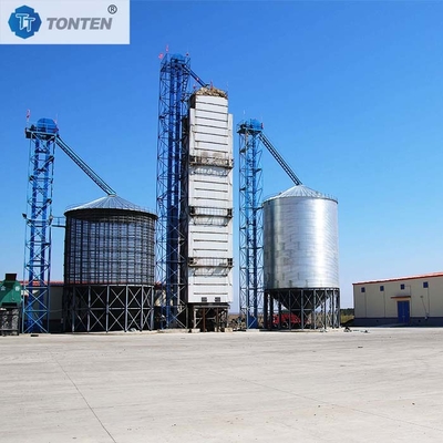 Mısır Kurutma Kulesi Üretici Tahıl Kurutma Kulesi Makine 200 Ton