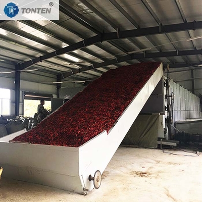 Biber Çili Kemeri Kurutma Makinesi Paslanmaz Çelik Gıda Kurutma Makinesi Kurutma Ekipmanı