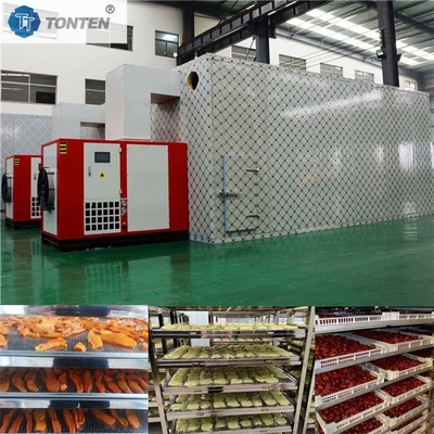 Isı pompası kurutma Deniz ürünleri Balık Çiçek Üzüm Tarçın Kurutma makinesi