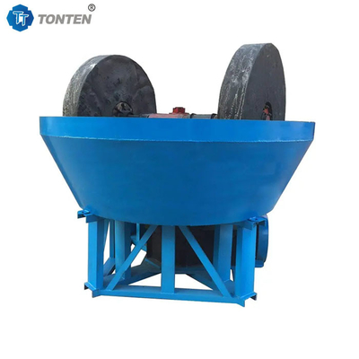Altın ıslak Pan Mill Altın İşleme öğütme Mill Çift Rol Altın Fabrikası