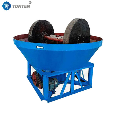 Altın ıslak Pan Mill Altın İşleme öğütme Mill Çift Rol Altın Fabrikası