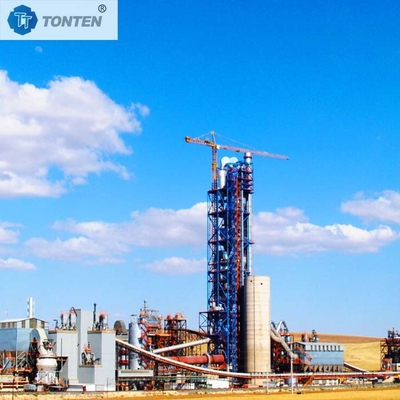 Mineral Toz Çimento Döner Fırın Kızartma Dolomit Döner Fırın