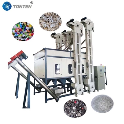 PET PVC ABS PP Plastik Atık Geri Dönüştürme Tesisi Elektrostatik Ayrıcı