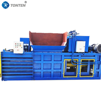 Saman Yün Otomatik Hidrolik Baler Yatay Baler Makinesi