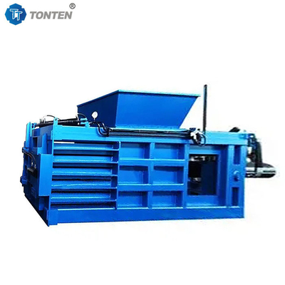 Kauçuk Yatay Hidrolik Baler Makinesi Otomatik Baler Makinesi