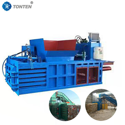 Kauçuk Yatay Hidrolik Baler Makinesi Otomatik Baler Makinesi