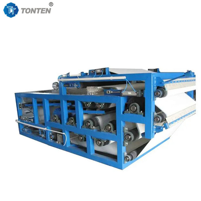 Katı sıvı ayırma kemeri filtre baskı makinesi çamur su çekme için