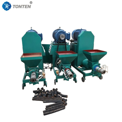 Çubuk Kömür Kömür Yapma Makinesi Briquetting Extruder Forming Press