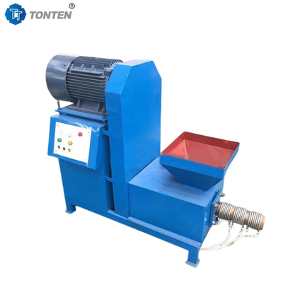 Atık ahşap briket kömür yapım makinesi bambu kömür çubuğu şekillendirme ekipmanları