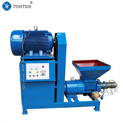 Atık ahşap briket kömür yapım makinesi bambu kömür çubuğu şekillendirme ekipmanları