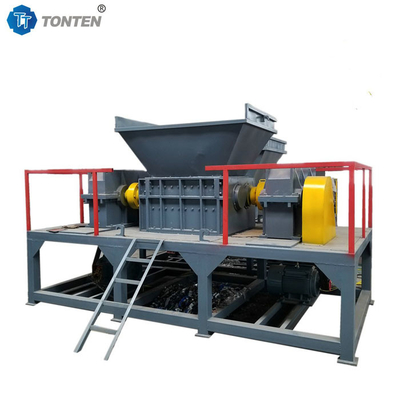 Atık ahşap ahşap çift şaftlı parçalayıcı makine üreticisi otomatik