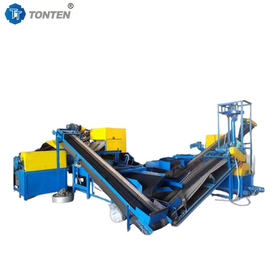 Çöp lastikler kauçuk geri dönüşüm ekipmanı parçalayıcı granül geri dönüşüm makinesi