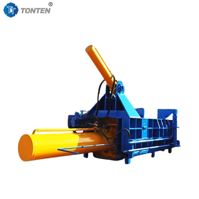 Yatay Metal Briquetting Makinesi Hidrolik Çöp Demir Baler