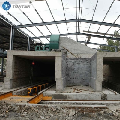 Büyük özel tünel fırın ekipmanları Tam otomatik sıcaklık ayarlanabilir