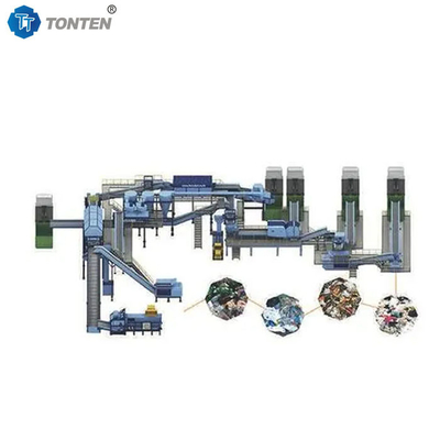 Katı çöpler ve atıkları ayırma tesisi