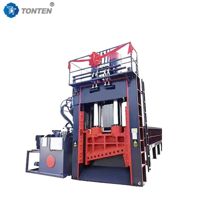 Atık çelik makaslar Atık metal geri dönüşüm ağır görevli hidrolik gantry makas