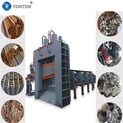Atık çelik makaslar Atık metal geri dönüşüm ağır görevli hidrolik gantry makas