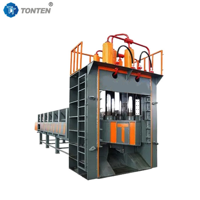 800 Ton Hidrolik Metal Kırpma Makinesi Çöp Çelik Araç Kabuk Çakma