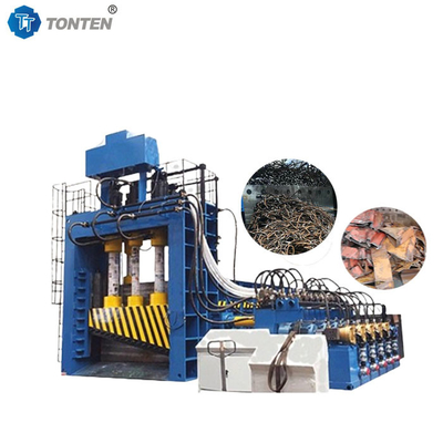 800 Ton Hidrolik Metal Kırpma Makinesi Çöp Çelik Araç Kabuk Çakma