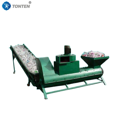 PET şişe etiketi çıkarma makinesi Plastik kağıt çıkartma makinesi