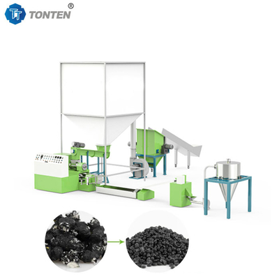 Köpük Pelletizer Granule Geri Dönüşüm Hattı Plastik Köpük Pelletizer Makinesi