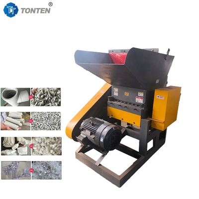 PET şişe plastik kırıcı makine PVC borular kırıcı geri dönüşüm